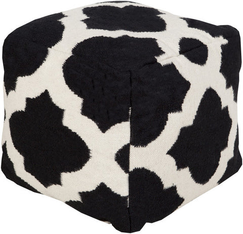 Moroccan Cube Wool Pouf