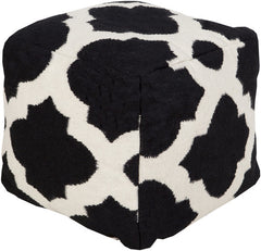 Moroccan Cube Wool Pouf