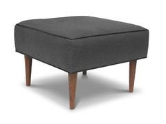 Jennifer Delonge Daddy Ottoman - 100% Linen