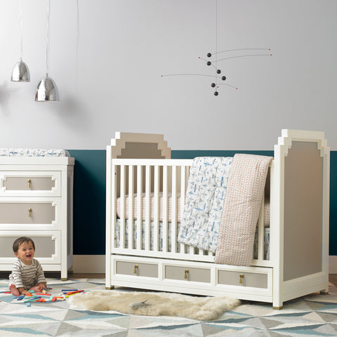 Dwell studio cheap crib bumper