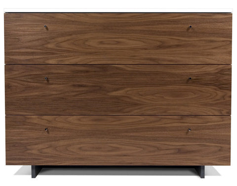 Spot On Square Roh Dresser - Walnut and White