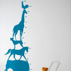 Animal Tower Wallsticker