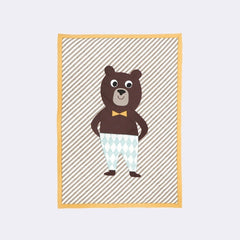 Bear Quilted Blanket