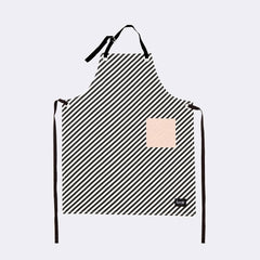 Black Stripe Apron