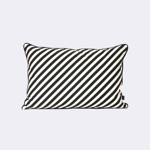 Black Stripe Cushion