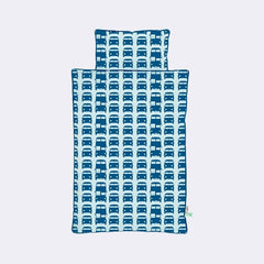 Rush Hour Bedding - Blue