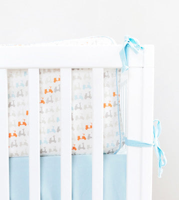 Finn + Emma 4-pc Crib Bumper Set