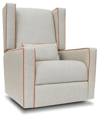 Jennifer Delonge Wing Recliner Glider - 100% Linen