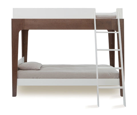 Oeuf Perch Bunk Bed - Walnut and White