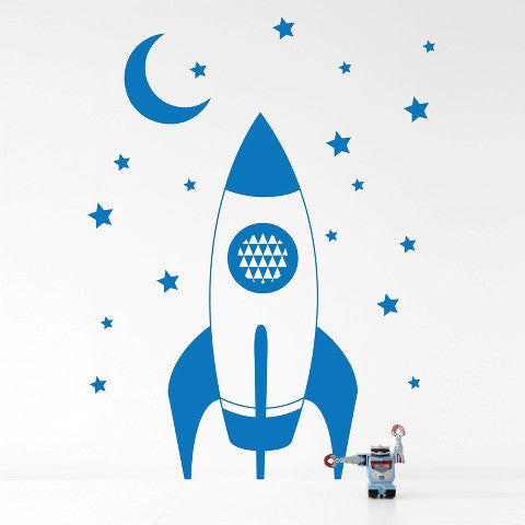 Rocket Wallsticker