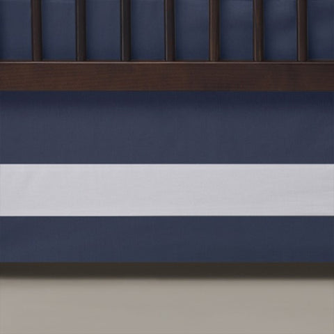 Oilo Solid Crib Skirt