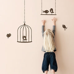 Tweeting Birds Wallsticker